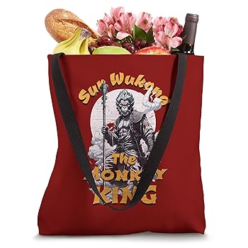Amazon.com: The Monkey King - Sun Wukong Tote Bag : Clothing